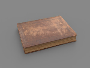 Old book ver 3 3D मॉडल
