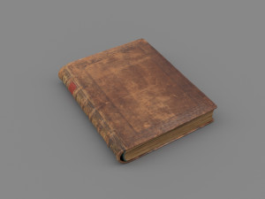Old book ver 3 3D मॉडल