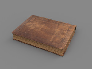 Old book ver 3 3D मॉडल