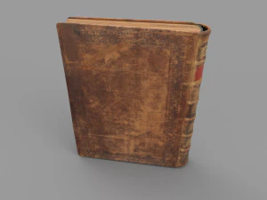 Old book ver 3 3D Model