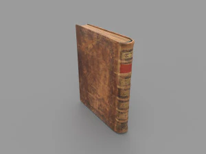 Old book ver 3 3D Model