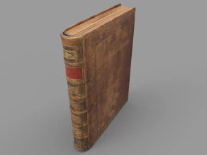 Old book ver 3 3D Model