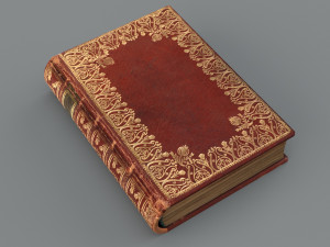 Old book ver 5 3D Model