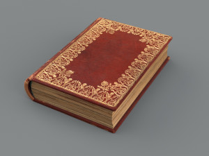 Old book ver 5 Modello 3D