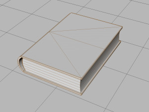 Old book ver 5 Modello 3D