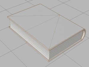 Old book ver 5 Modello 3D
