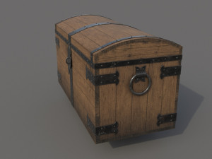 Old chest ver1 Modello 3D