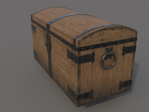 Old chest ver1 Modello 3D