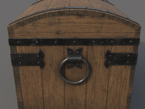 Old chest ver1 Modello 3D