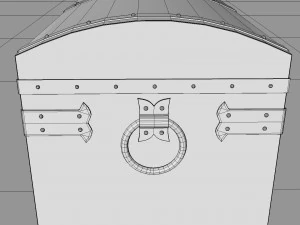 Old chest ver1 3D Model