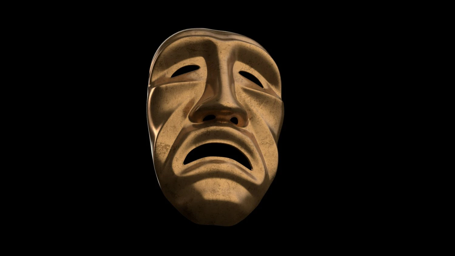 Old man mask ver 1 3D Model .c4d .max .obj .3ds .fbx .stl .blend 