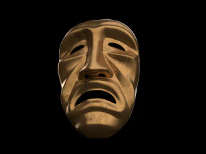 Old man mask ver 1 3D Model