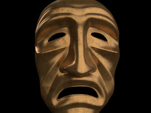 Old man mask ver 1 3D Model