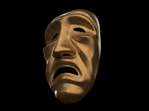Old man mask ver 1 3D Model