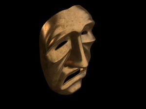 Old man mask ver 1 3D Model