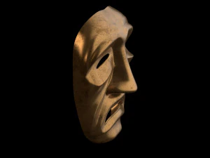 Old man mask ver 1 3D Model