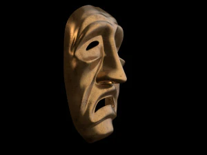 Old man mask ver 1 3D Model