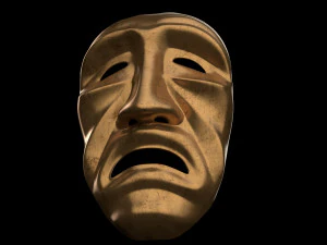 Old man mask ver 1 3D Model