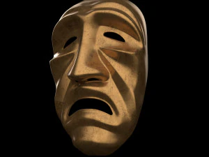 Old man mask ver 1 3D Model