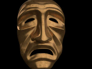 Old man mask ver 1 3D Model