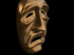 Old man mask ver 1 3D Model