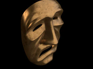 Old man mask ver 1 3D Model