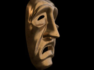 Old man mask ver 1 3D Model