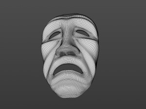 Old man mask ver 1 3Dモデル