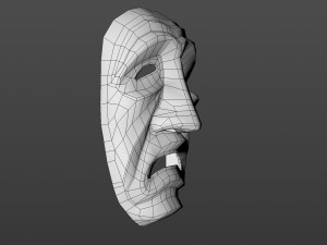 Old man mask ver 1 3Dモデル