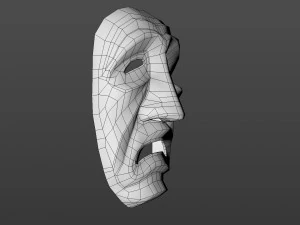 Old man mask ver 1 3D Model