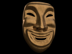 Old smile mask ver 2 3D Модель