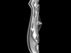 New York police badge Modèle 3D