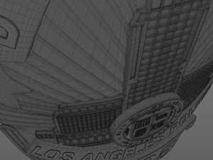 LA police badge 3D Model