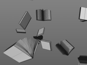 Float book 3Dモデル