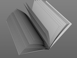 Float book 3Dモデル
