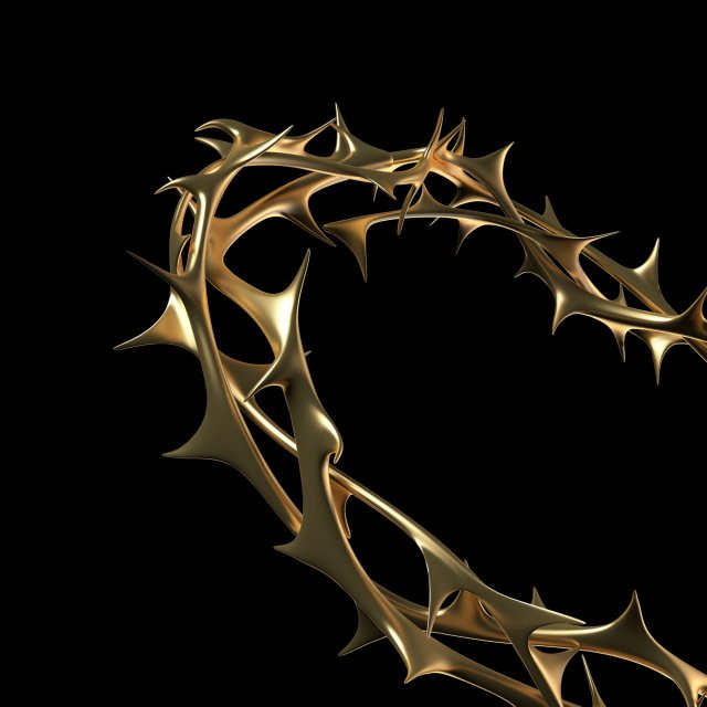 Crown of thorns Modelo 3D .c4d .max .obj .3ds .fbx .stl .blend 