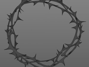 Crown of thorns Modelo 3D