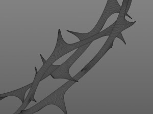Crown of thorns Modelo 3D