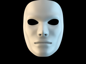 Scared three Mask Modèle 3D