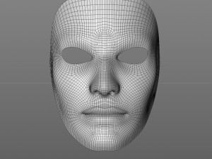 Scared three Mask Modèle 3D