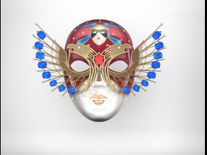 Golden mask 3D Models