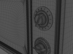 Vintage TV 3D Model