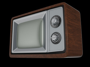 Vintage TV 3D Models