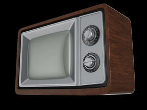 Vintage TV 3D Model