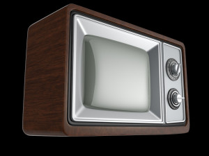 Vintage TV 3D Model
