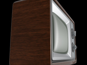 Vintage TV 3D Model