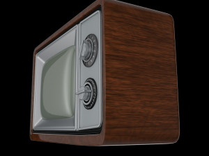 Vintage TV 3D Model
