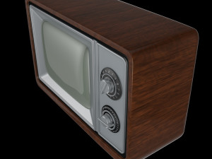 Vintage TV 3D Model