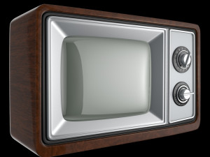 Vintage TV 3D Model