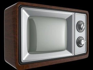 Vintage TV 3D Model
